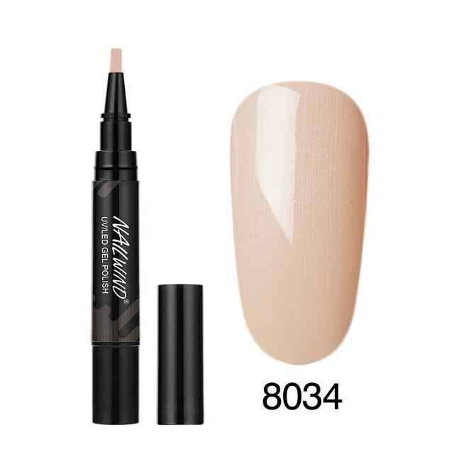 Art Manicure Venalisa 60 Colors Soak Off Enamel Convenience Clean Nail Glue Pen - MODALIFE