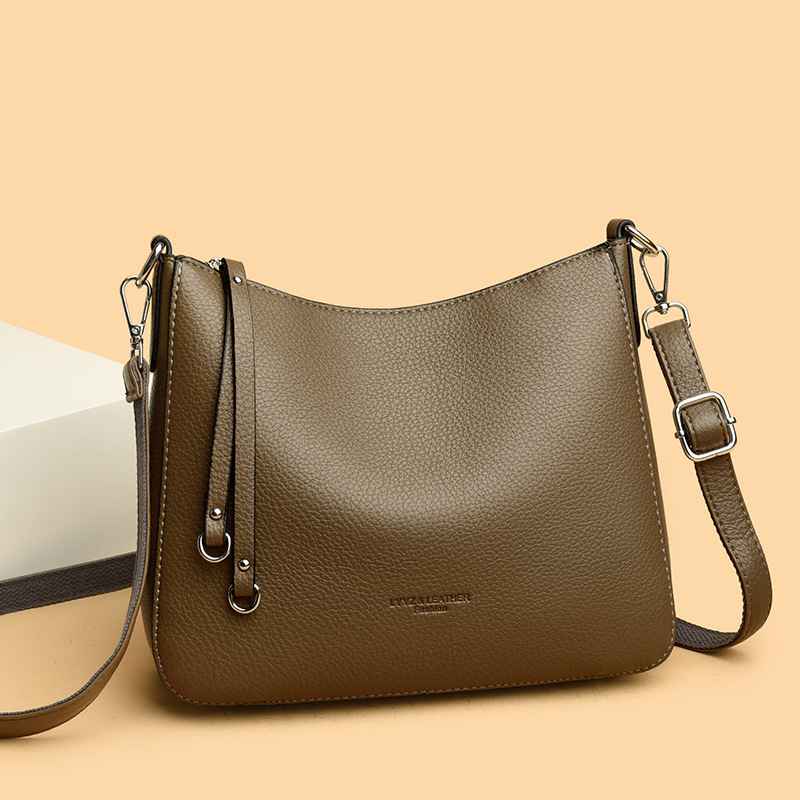 Fashionable Versatile Genuine Leather Women's Shoulder Crossbody Handheld Bag - MODALIFE
