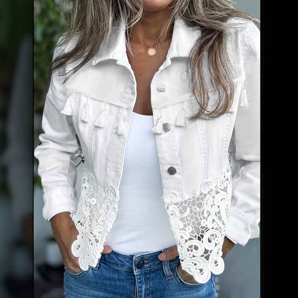 Spring Summer New Style Denim Jacket for Women Short Height Friendly - MODALIFE
