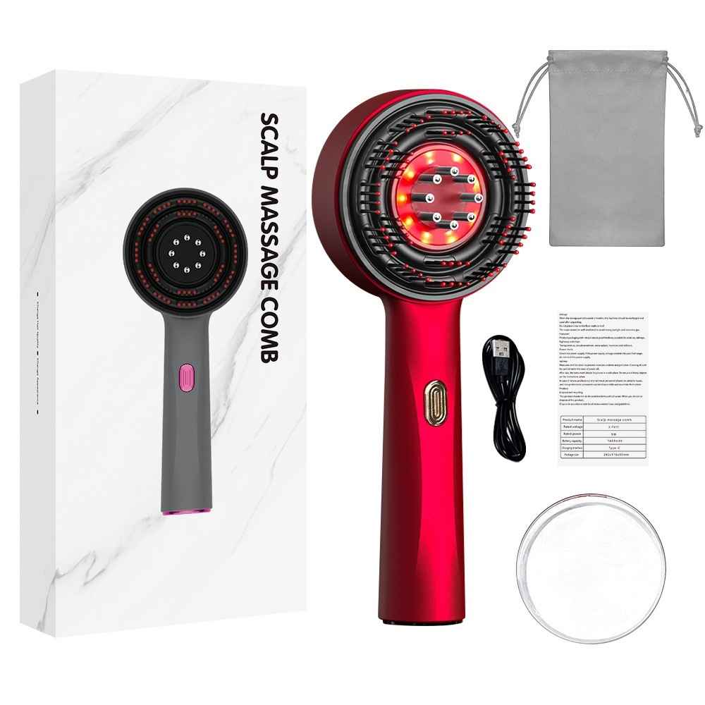 Electric massage comb for household scalp red light anti stripping hair care massage comb - MODALIFE