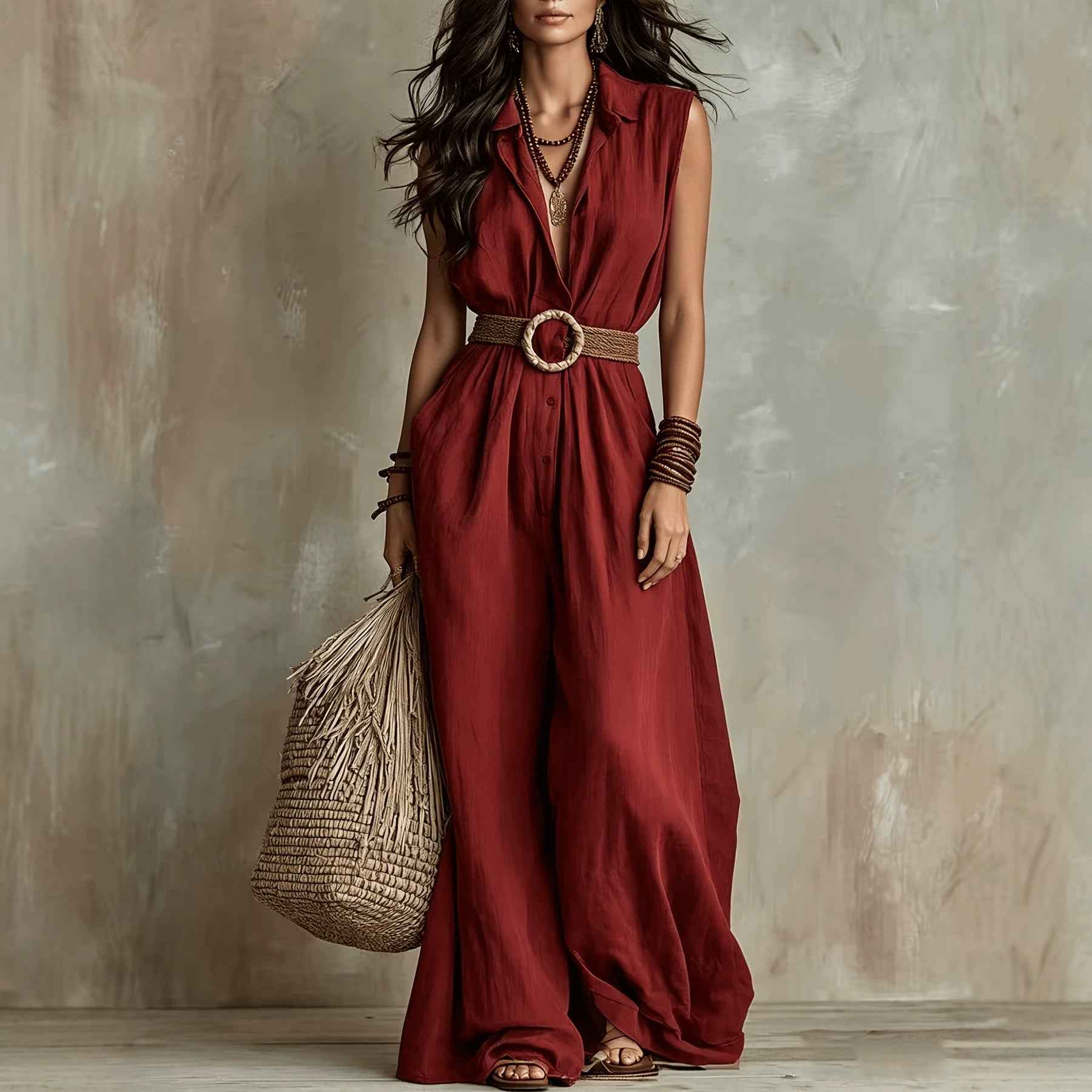 Sleeveless jumpsuit - MODALIFE