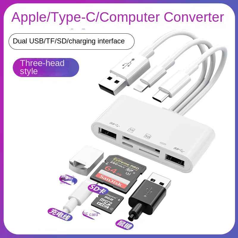 Universal Multi-Function Card Reader for Apple Type-C Phones - MODALIFE