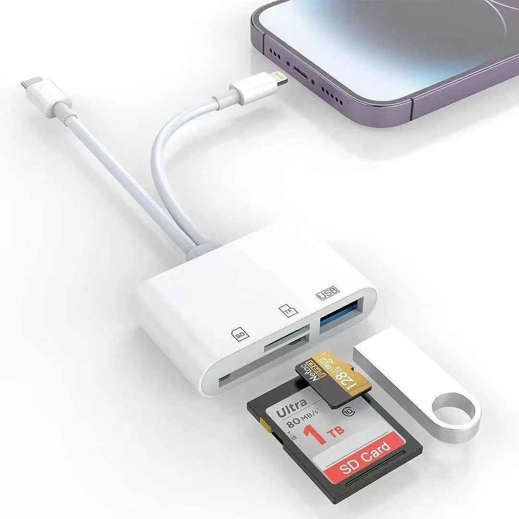 Universal Multi-Function Card Reader for Apple Type-C Phones