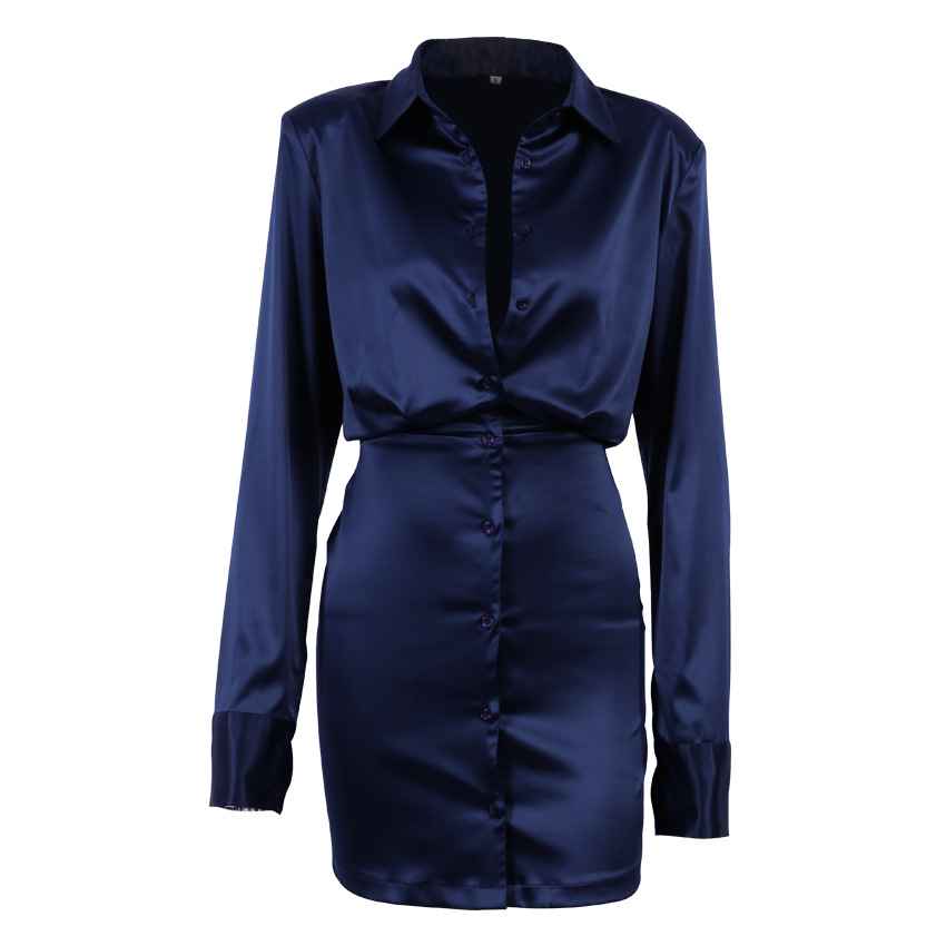 Long sleeved shirt dress - MODALIFE