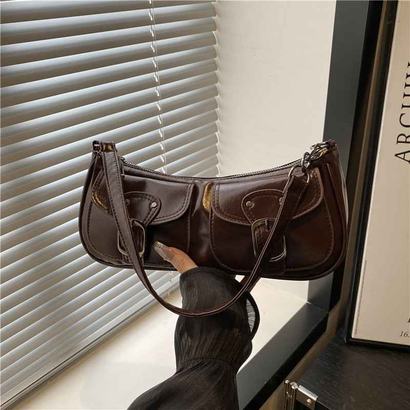 style Commute Mini Bag Simple Casual Shoulder Crossbody Square Bag Small& - MODALIFE