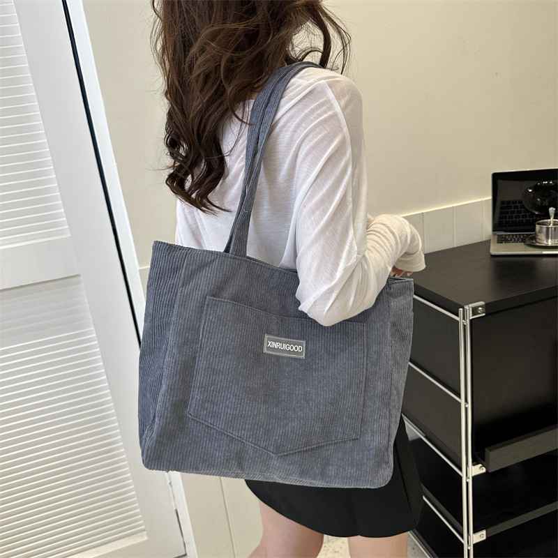 Corduroy shoulder crossbody bag - MODALIFE
