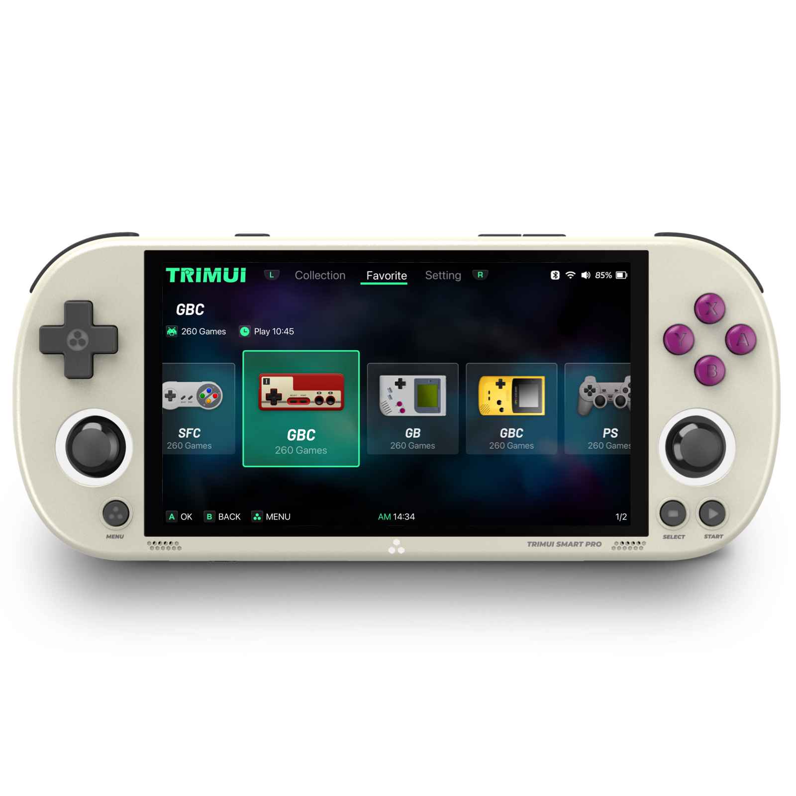5-inch high-definition wireless open-source mini PS1 handheld game console - MODALIFE