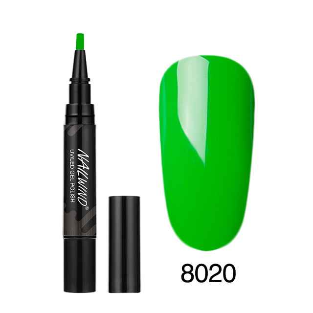 Art Manicure Venalisa 60 Colors Soak Off Enamel Convenience Clean Nail Glue Pen - MODALIFE