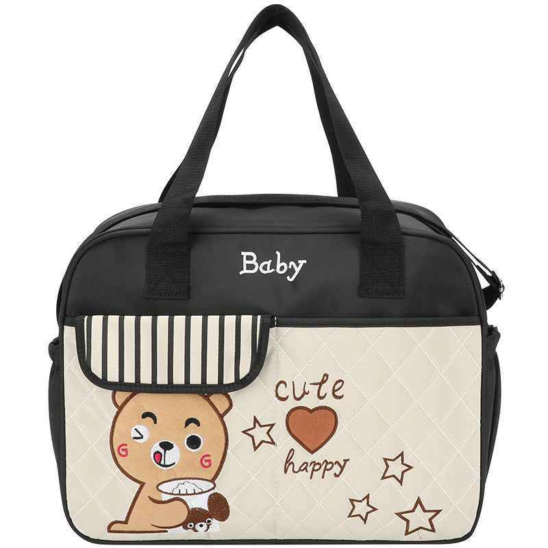 New oxford cloth cute pattern trend single shoulder bag casual diagonal bag