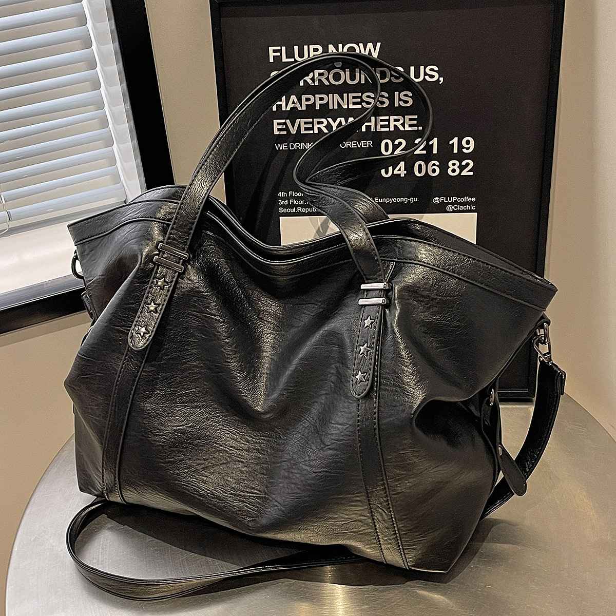 Single Shoulder Tote Bag, Large Capacity, Women's Soft Leather Vintage Commute Bag, Crossbody Bag for Women - MODALIFE
