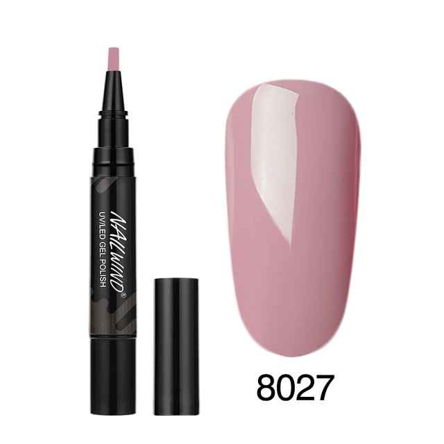 Art Manicure Venalisa 60 Colors Soak Off Enamel Convenience Clean Nail Glue Pen - MODALIFE