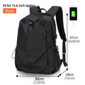 Heroic Knight Men Fashion Backpack 15.6inch Laptop Backpack Men Waterproof Travel Outdoor backpack School Teenage Mochila Bag - MODALIFE