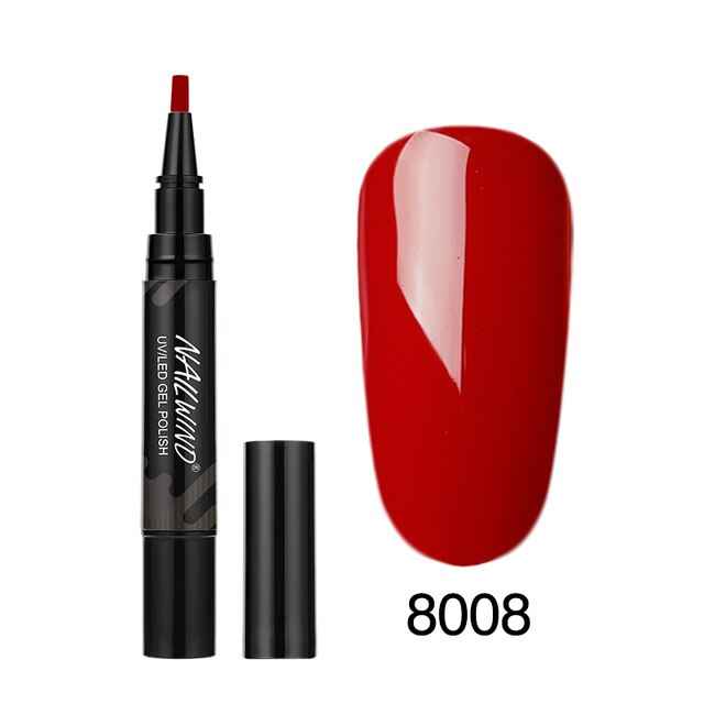 Art Manicure Venalisa 60 Colors Soak Off Enamel Convenience Clean Nail Glue Pen - MODALIFE