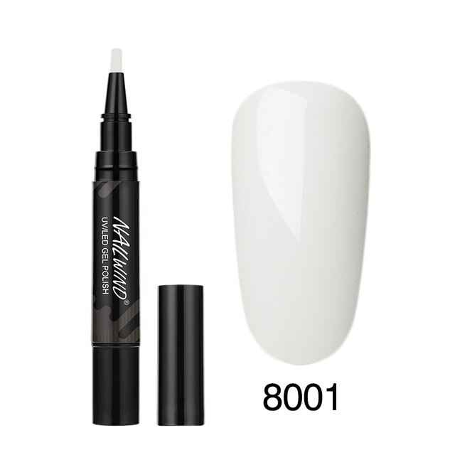 Art Manicure Venalisa 60 Colors Soak Off Enamel Convenience Clean Nail Glue Pen - MODALIFE