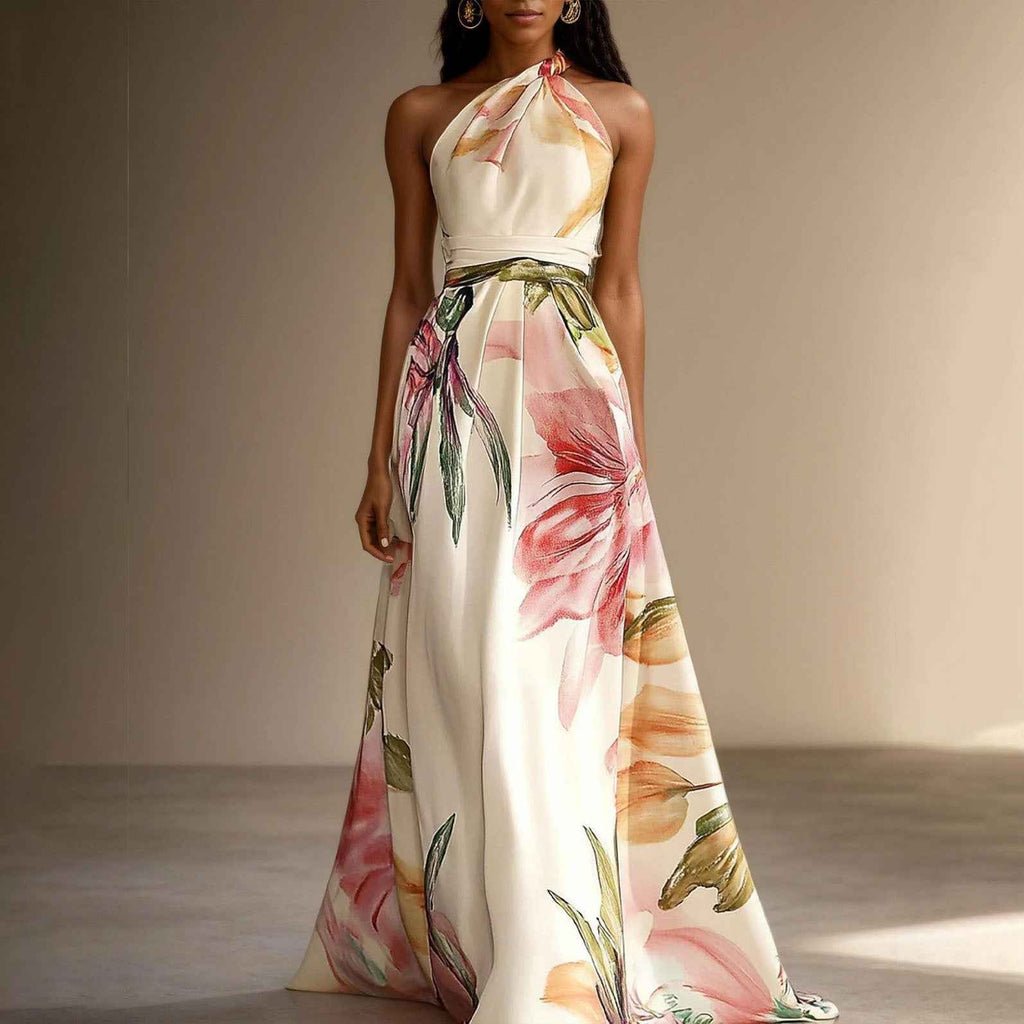 One shoulder long dress - MODALIFE