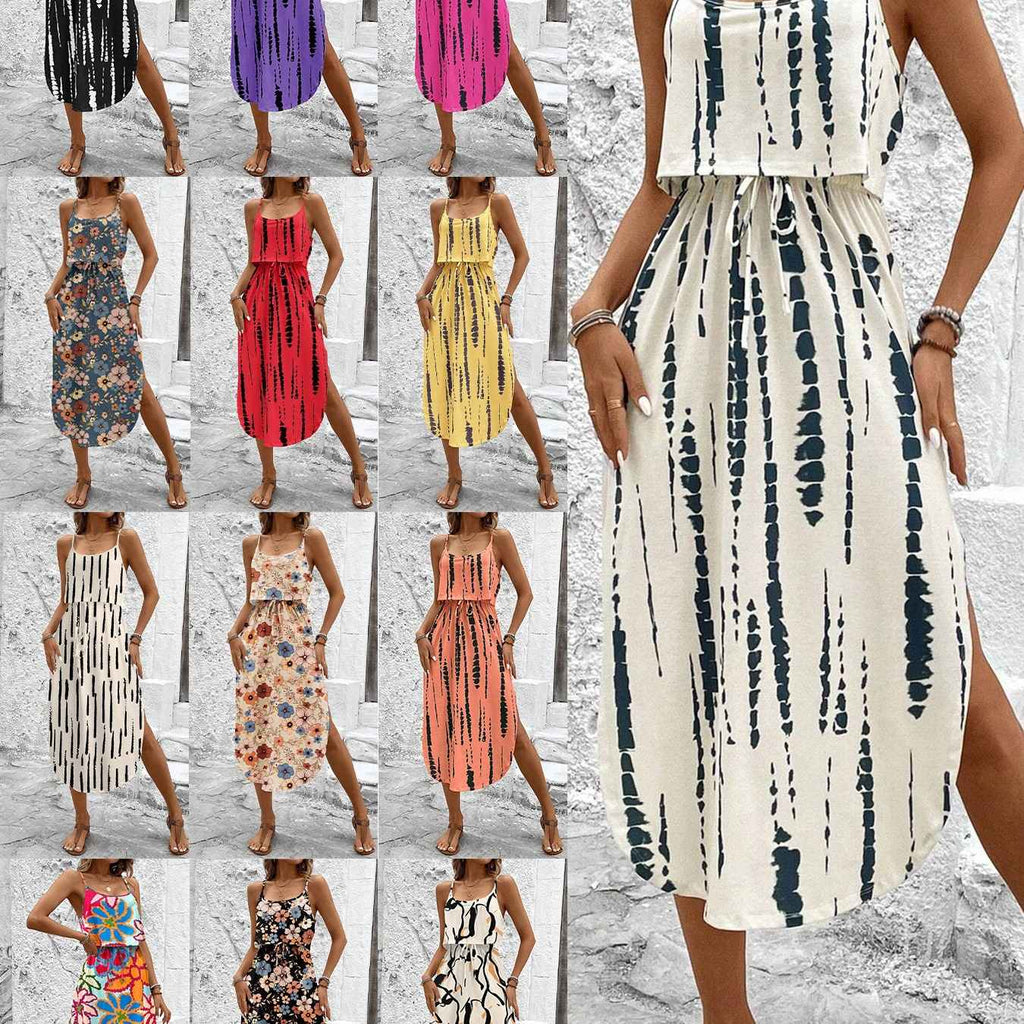 Printed camisole dress - MODALIFE