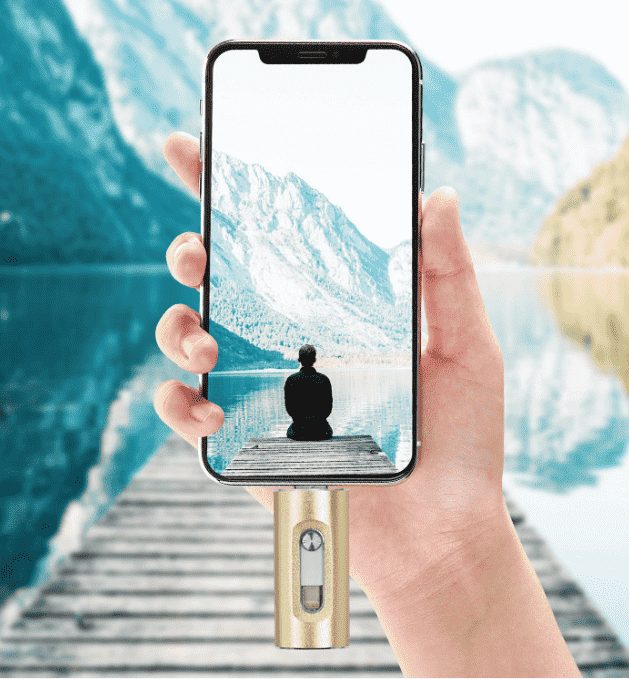 3'ü 1 Arada USB Flash Bellek 64GB – Telefon & Bilgisayar Uyumlu