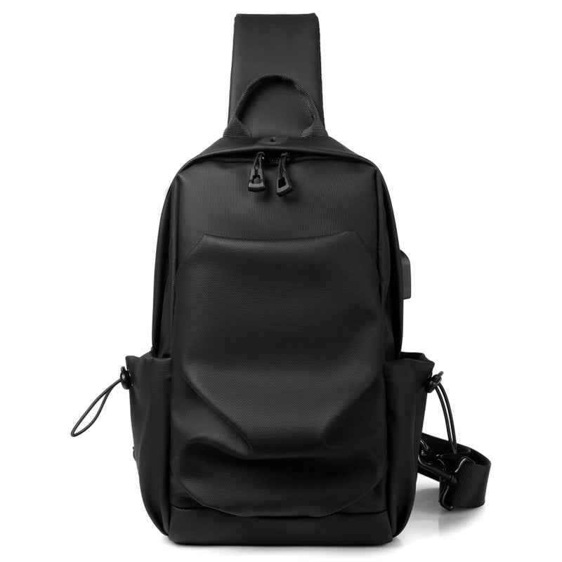 Men's sports chest bag shoulder bag simple men's crossbody bag fashionable small shoulder bag - MODALIFE