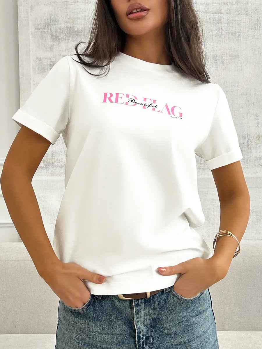 Loose round neck top for women - MODALIFE