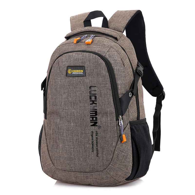 New Fashion Men's Backpack Bag Male Polyester Laptop Backpack Computer Bags high school student college students bag male - MODALIFE