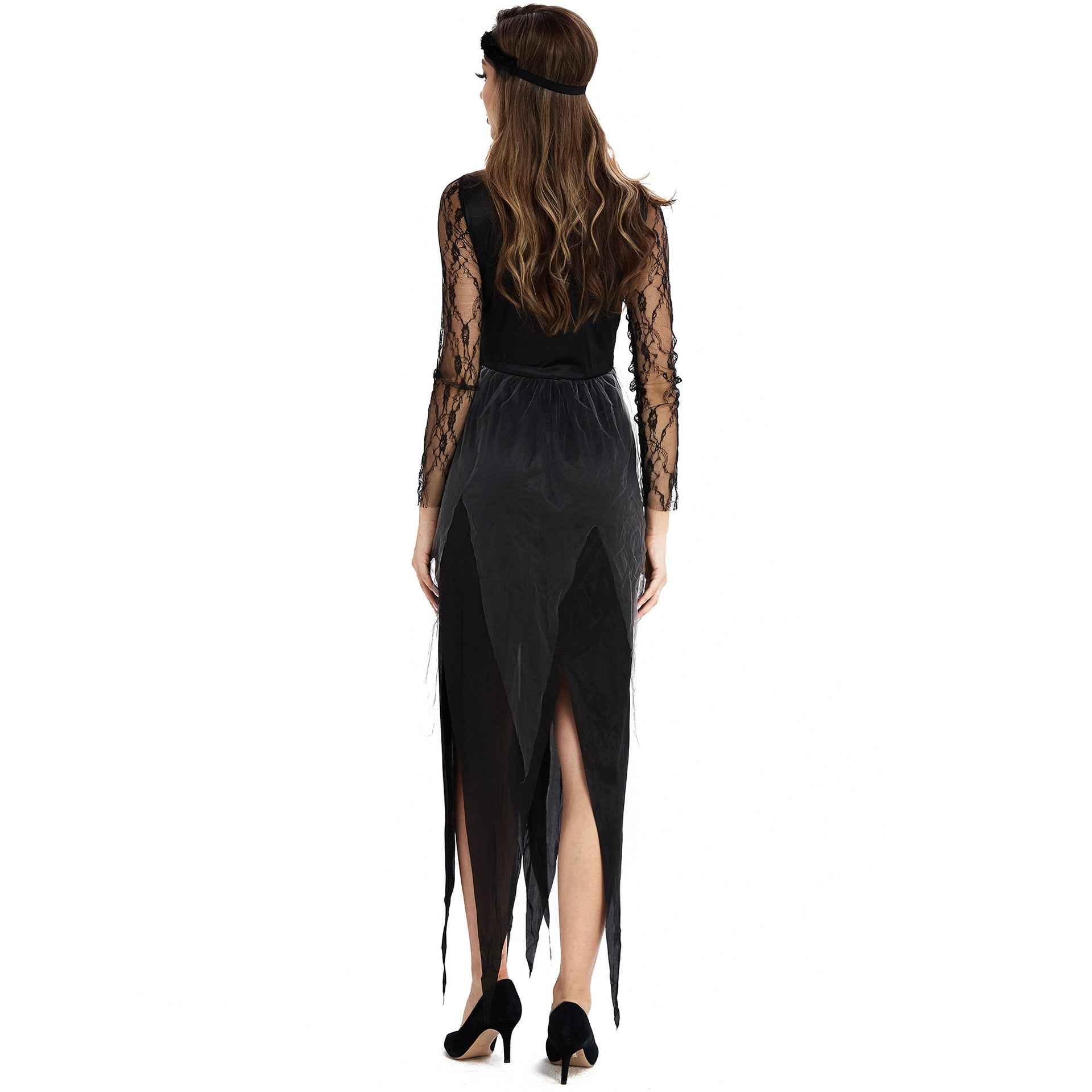 Halloween Costume Zombie Vampire Bride Ghost Bride Outfit - MODALIFE