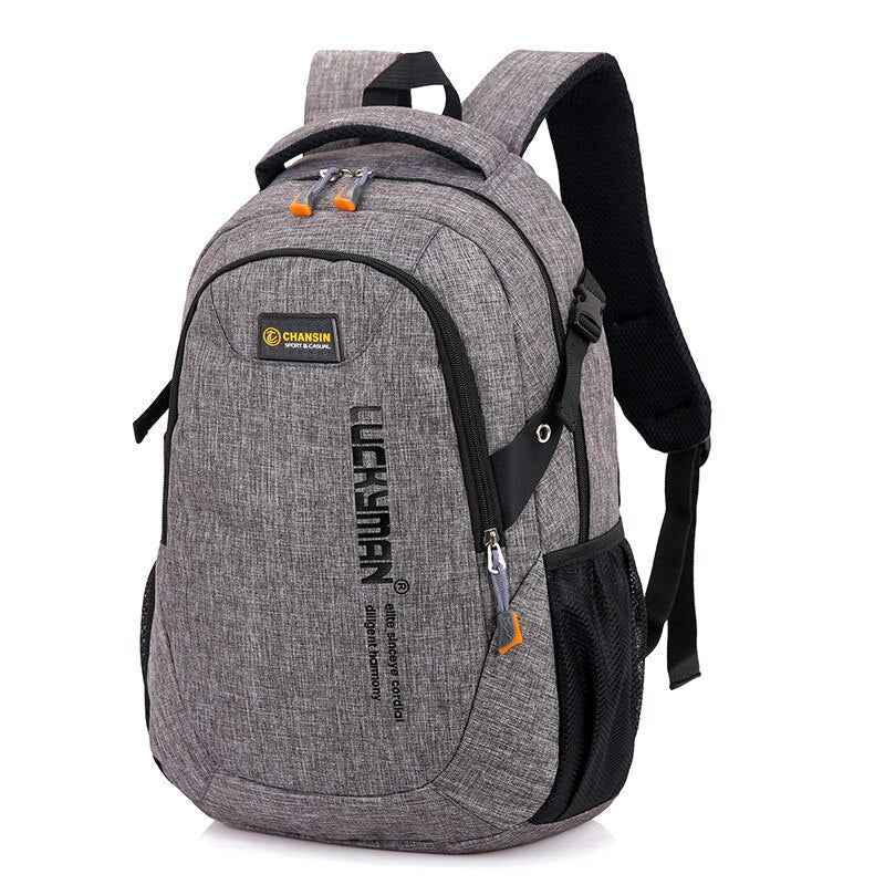 New Fashion Men's Backpack Bag Male Polyester Laptop Backpack Computer Bags high school student college students bag male - MODALIFE