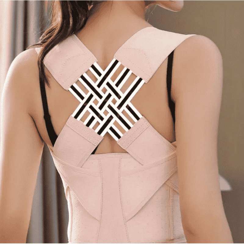 Posture Corrector for Men and Women, Invisible Shoulder Opening Back Support Belt, Anti-Slouching Posture Brace, Back Alignment Belt - MODALIFE