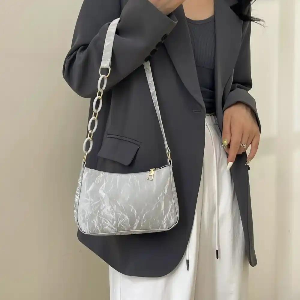 Bow PU Leather Shoulder Bag - MODALIFE