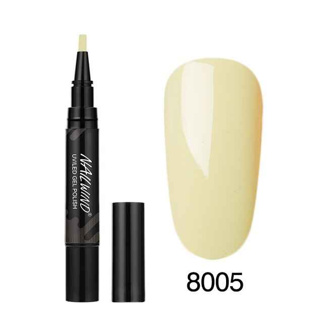 Art Manicure Venalisa 60 Colors Soak Off Enamel Convenience Clean Nail Glue Pen - MODALIFE
