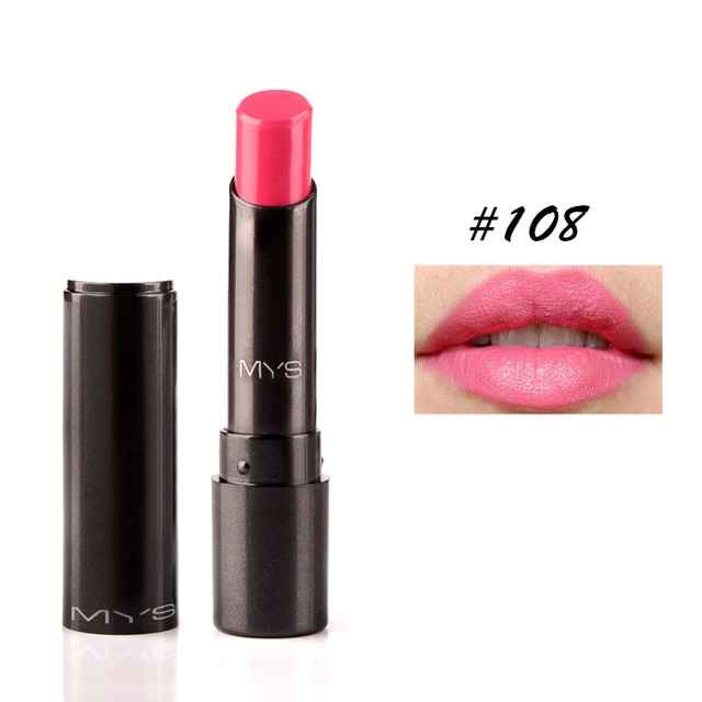 MYS Brand Beauty Matte Lipstick Long Lasting Tint Lips Cosmetics Lipgloss Maquiagem Makeup Red Batom - MODALIFE