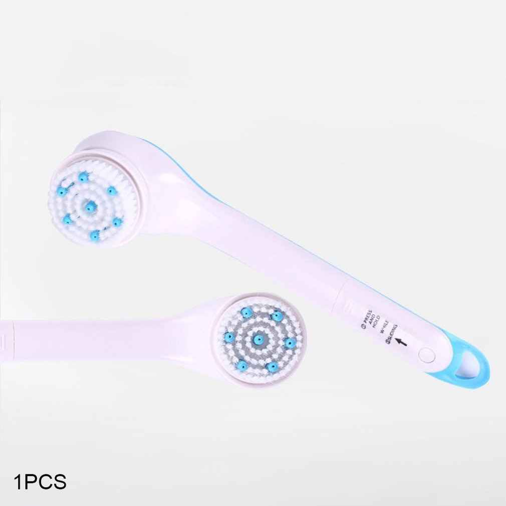 5 In 1 Electric Bath Shower Brush Exfoliation Spin Spa Massage Body Clean Brush Electric Massage Multi-Function Bath Brush Tool - MODALIFE