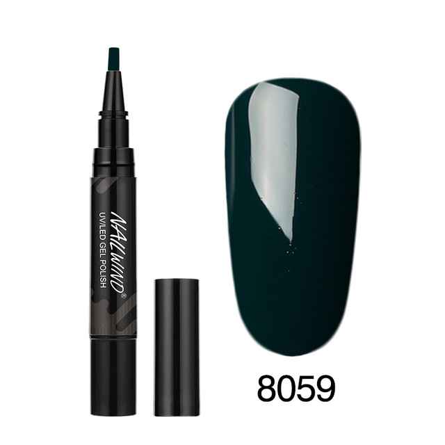 Art Manicure Venalisa 60 Colors Soak Off Enamel Convenience Clean Nail Glue Pen - MODALIFE
