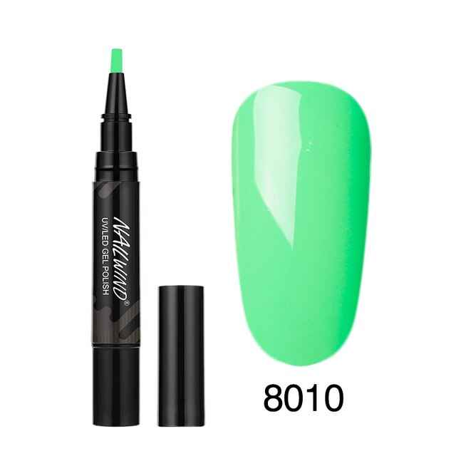 Art Manicure Venalisa 60 Colors Soak Off Enamel Convenience Clean Nail Glue Pen - MODALIFE