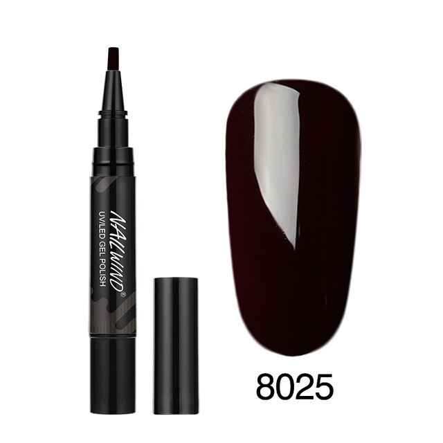 Art Manicure Venalisa 60 Colors Soak Off Enamel Convenience Clean Nail Glue Pen - MODALIFE
