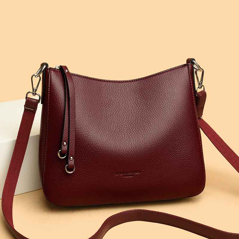 Fashionable Versatile Genuine Leather Women's Shoulder Crossbody Handheld Bag - MODALIFE