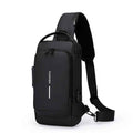 Motorcycle bag password anti-theft chest bag men's shoulder bag large capacity casual men's bag multifunctional crossbody bag - MODALIFE