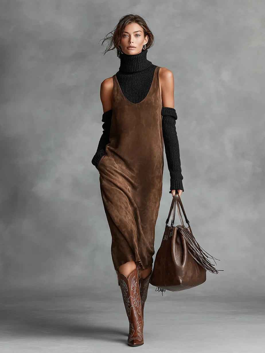 Sexy Off-Shoulder Fitted Dress for Party, Travel, Date, Casual Wear Office Outfit Long Dress