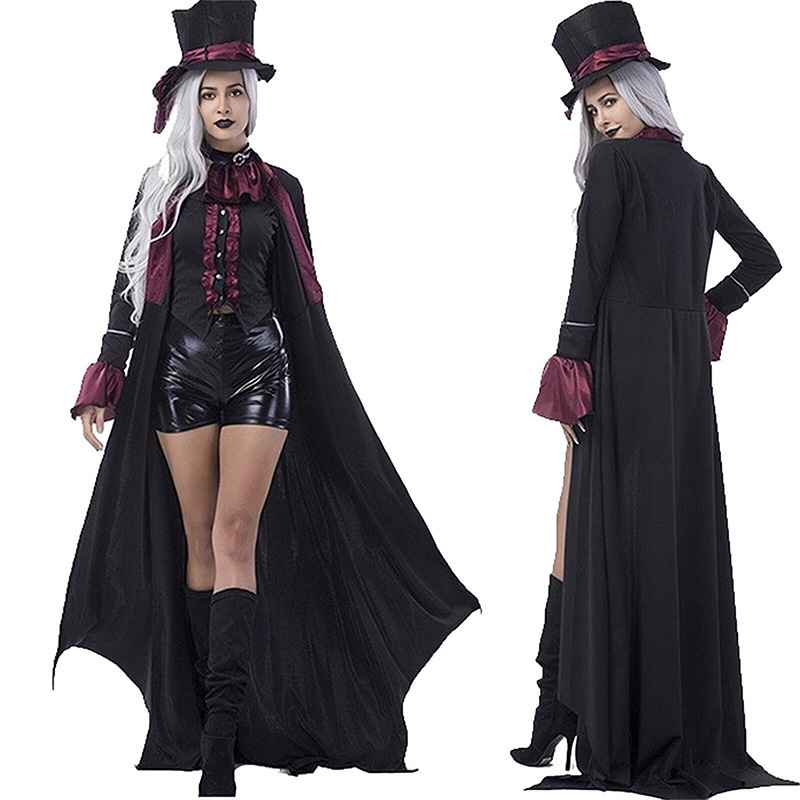 Vampire Costume Halloween Knight Performance Costume Role Play Dark Knight Anime Cosplay Costume for Men and Women - MODALIFE