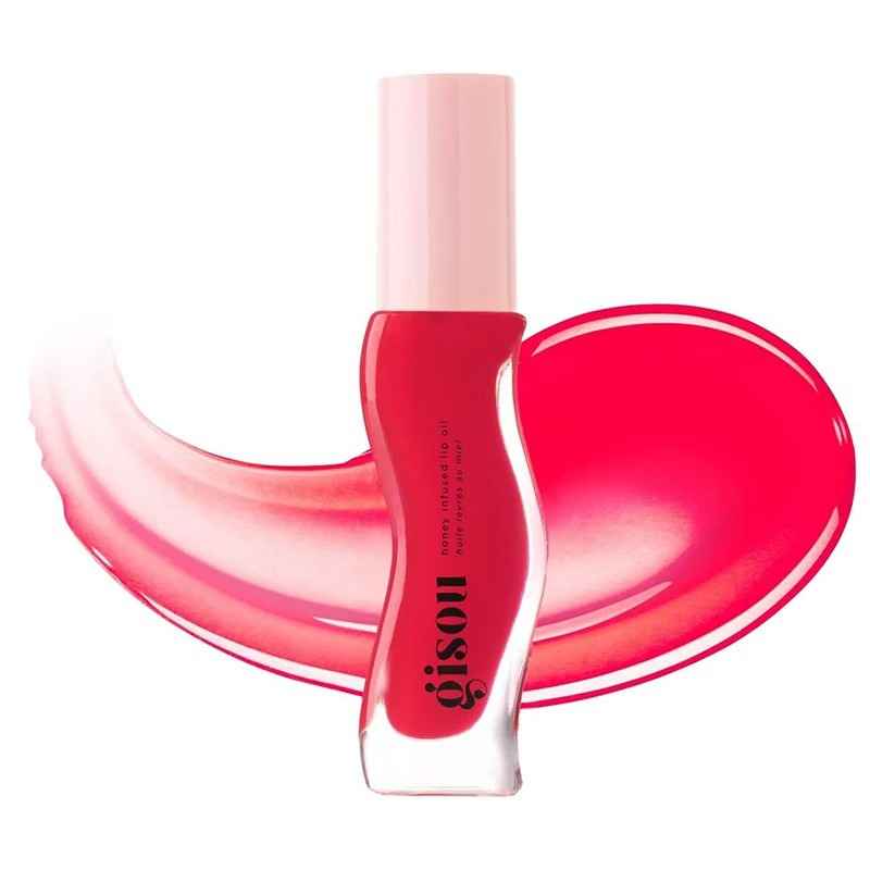 Hydrating Lip Oil Gloss Honey Gold 6-in-1 Moisturizing Lip Care - MODALIFE