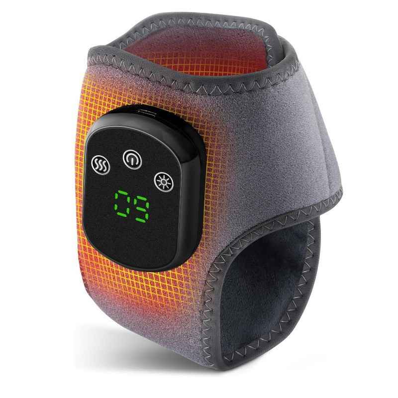 Electric ankle protection hot compress vibrating foot massager massage protector - MODALIFE