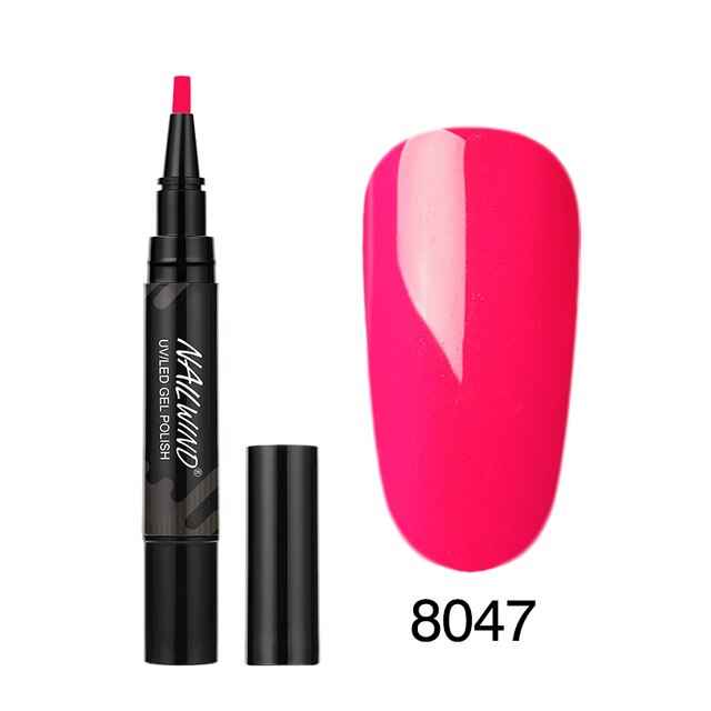 Art Manicure Venalisa 60 Colors Soak Off Enamel Convenience Clean Nail Glue Pen - MODALIFE