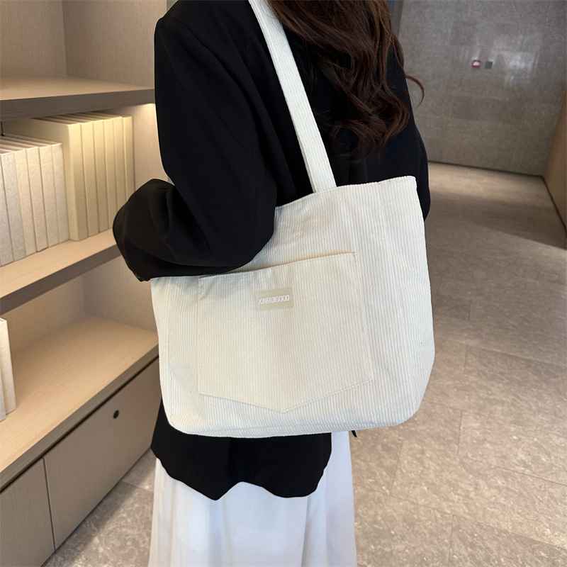 Corduroy shoulder crossbody bag - MODALIFE