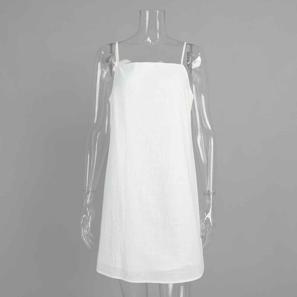 Sleeveless camisole short dress - MODALIFE