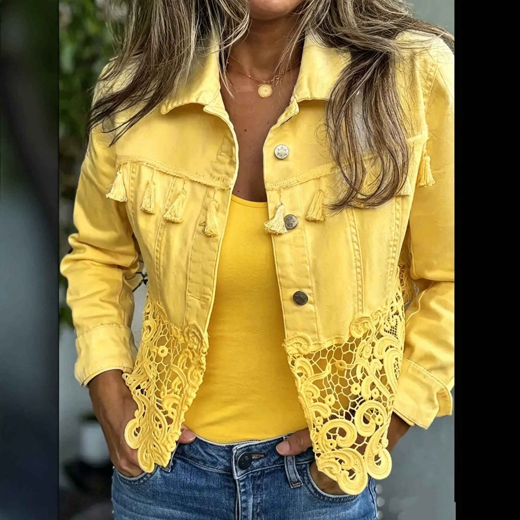 Spring Summer New Style Denim Jacket for Women Short Height Friendly - MODALIFE
