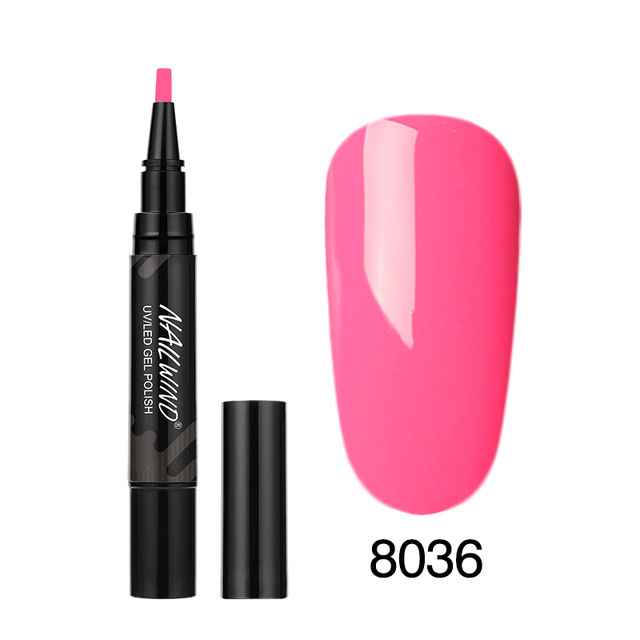 Art Manicure Venalisa 60 Colors Soak Off Enamel Convenience Clean Nail Glue Pen - MODALIFE