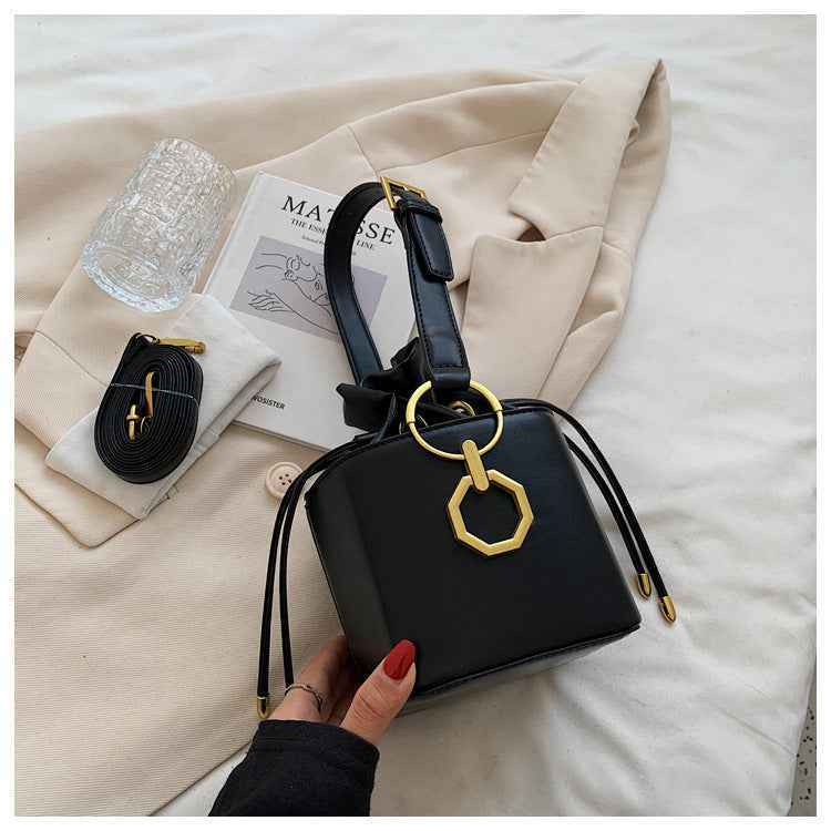 Crossbody Handheld Bucket Bag