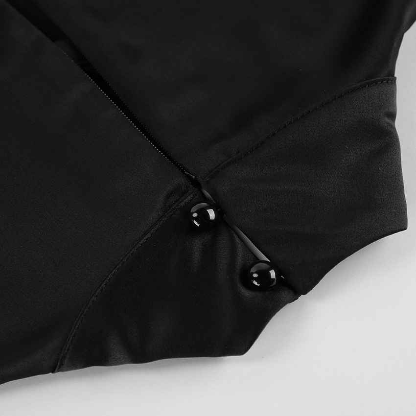 High neck lace patchwork slim fit sleeveless dress for women - MODALIFE