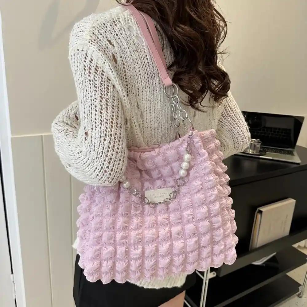 Bubble Textured Tote Bag - MODALIFE