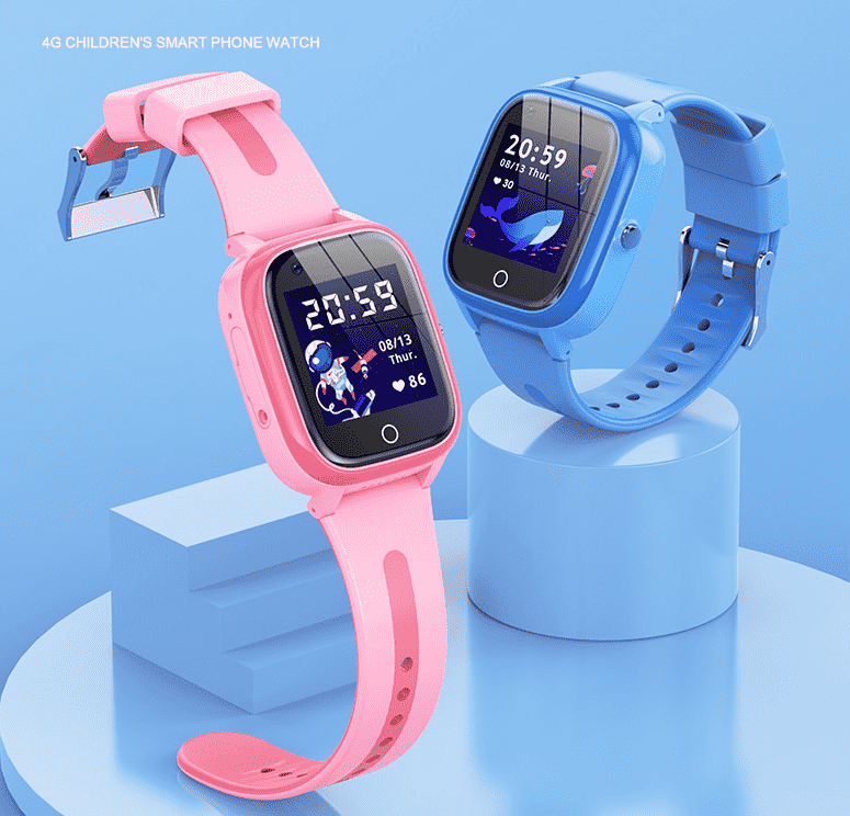 Smart children's phone positioning watch with video 4G full network waterproof strap GPS - MODALIFE