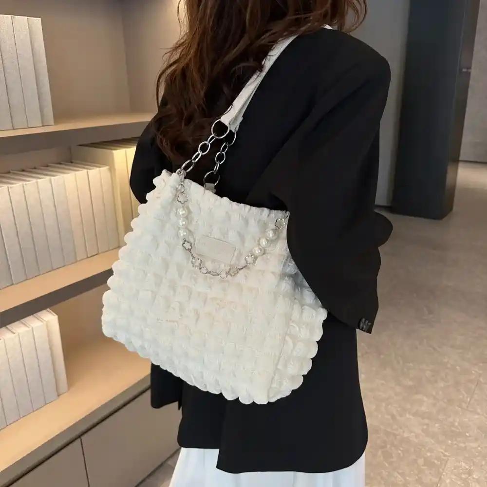 Bubble Textured Tote Bag - MODALIFE